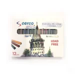 Seramiksir Sır Altı Dekor Kalem Seti (12'li)