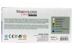 E&D Art Marvelous 6x60ml Akrilik Boya Canlı Renkler Set - Görsel 4