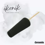 İkonik 3007 Siyah Çubuklu Rötuş Süngeri