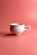 Refsan İngiliz Çay Fincanı Seramik Bisküvi