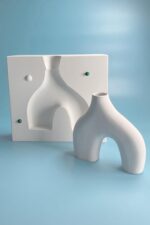 Refsan Nolina Vazo - Alçı Kalıp