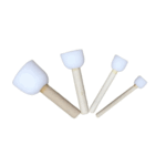 Ponpon Fırça Seti 4'lü Beyaz