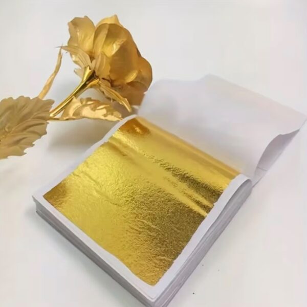 Altın Yaprak Varak 100 Adet 9x9 cm